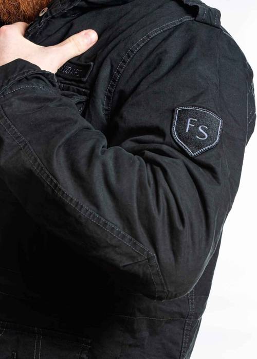 Куртка полевая хлопковая Prussia (черная - black)