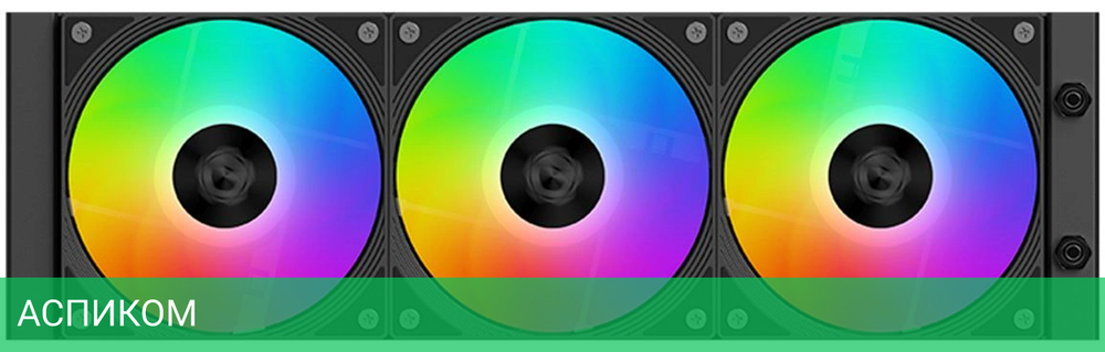 Система жидкостного охлаждения для процессора ID-Cooling DASHFLOW 360 XT PRO Black