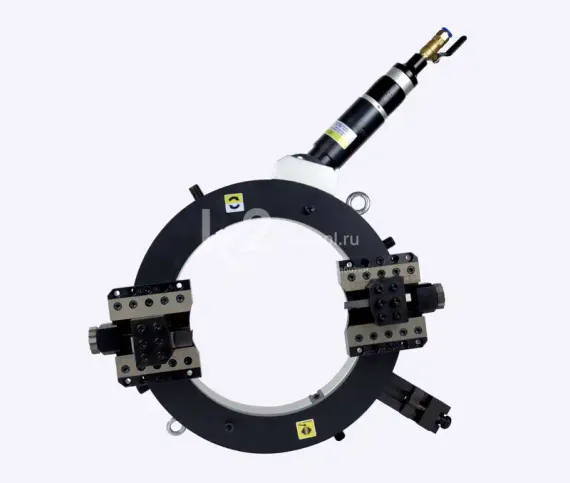 Разъёмный труборез и фаскосниматель ТВС-610 с электроприводом