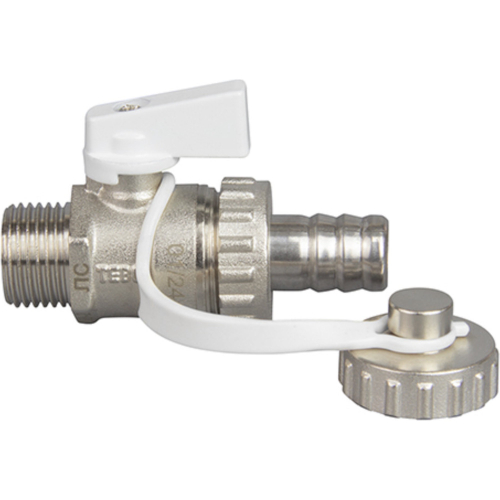 Кран шаровой дренажный НР 1/2", TEBO (14/112)