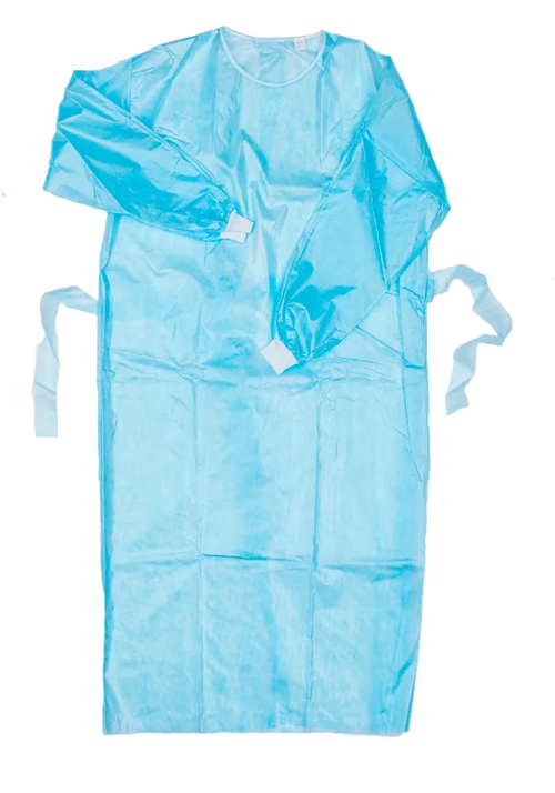 Халат хирургический стерильный ГЕКСА голубой