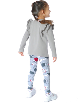 Лосины трикотажные для девочки 3-8 лет Милашка Сьюзи