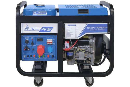 Дизель генератор трехфазный TSS SDG 14000EH3A - [12 кВт / 380V] эл. старт