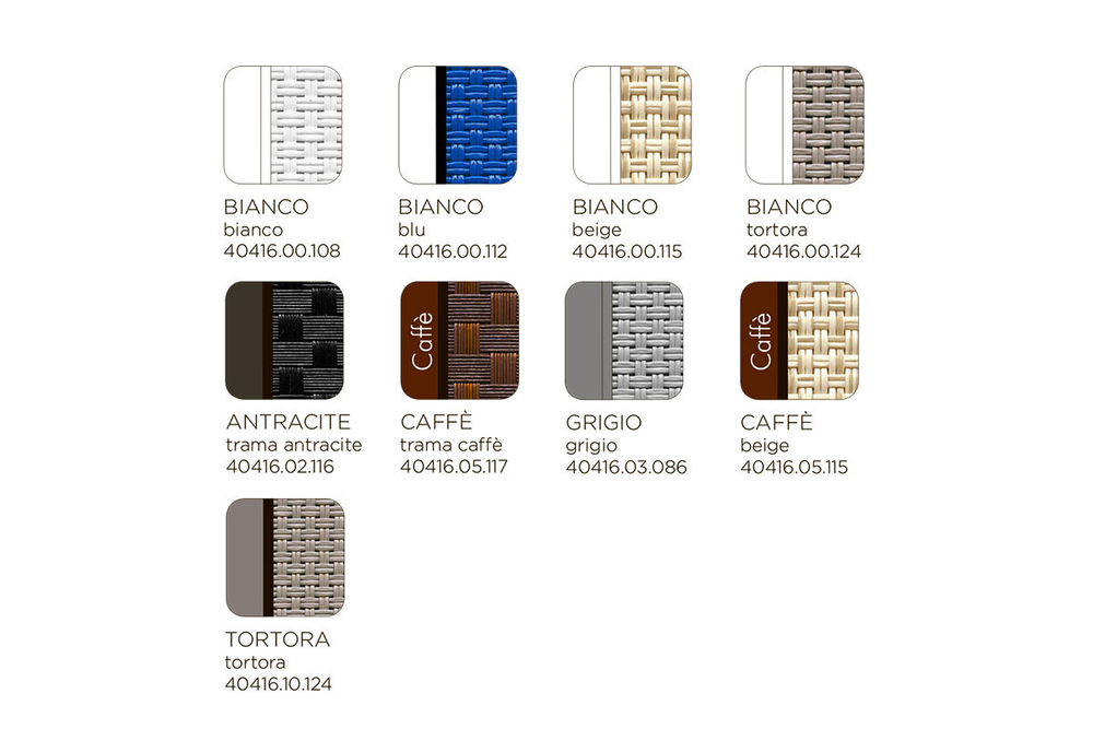 Шезлонг Nardi Alfa с подлокотниками, коричневый-кофе