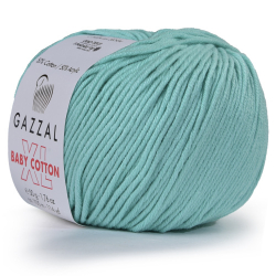Пряжа Baby Cotton XL 50 г,105м,50%хлопок, 50%акрил (цена за 1 шт)