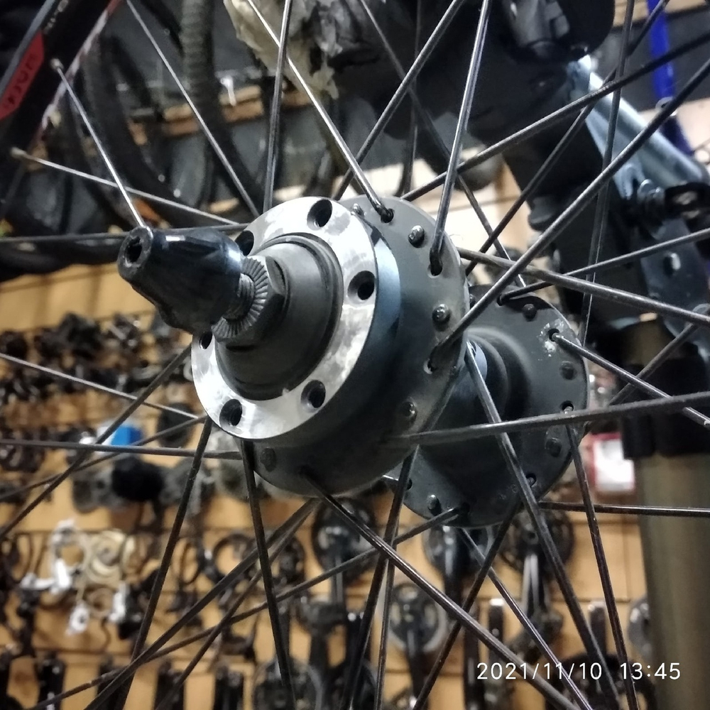 Переднее колесо WTB SX19 27.5 Shimano HB-TX505 100xQR