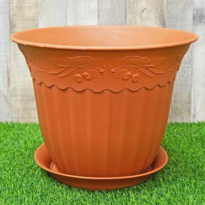 Кашпо Дубок 16л 36см терракот