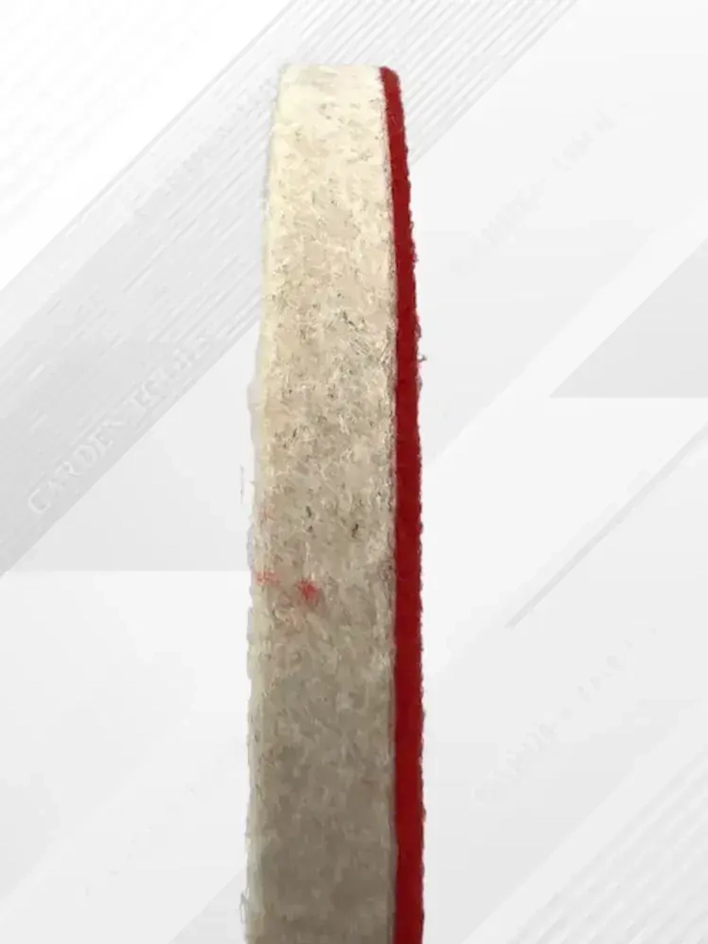 Войлочный круг для полировки под липучку 10х125 мм