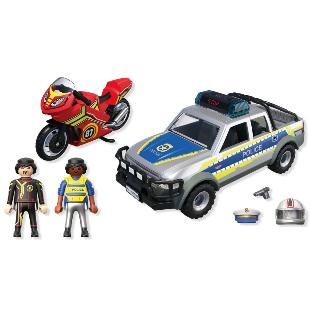Playmobil - City Action Погоня на полицейском пикапе 71875