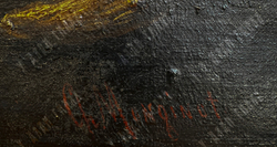 [Круг Эдуарда Мане] Монжино Шарль (Charles Monginot) Морской натюрморт. Холст, масло. Франция, XIX в