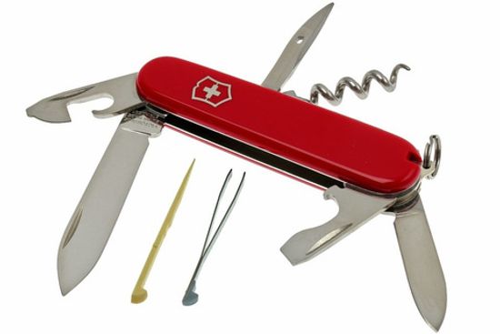 Складной нож Victorinox Мод. Tourist (84 мм) - 12 функций