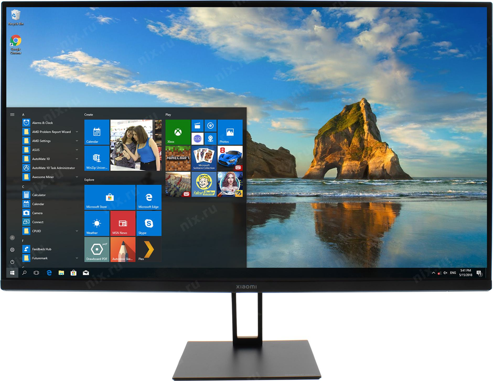 27" ЖК монитор Xiaomi A27i &lt;ELA5345EU&gt; (LCD, 1920x1080, HDMI, DP)