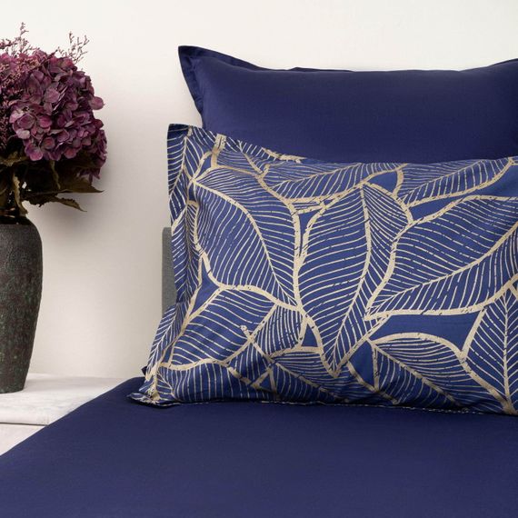 Беверли (синий) КПБ сатин 1.6