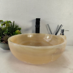Раковина из оникса Bowl Yellow TinLip BO-60906 40*40*15