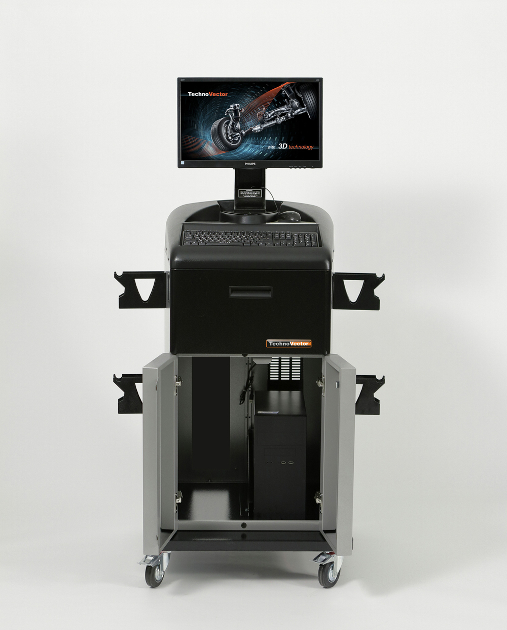 Мобильный стенд сход-развал 3D для грузовых автомобилей ТехноВектор 7 Truck T 7204 HT MC2