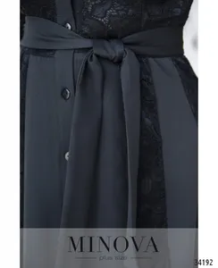 Платье 8618-черный Minova