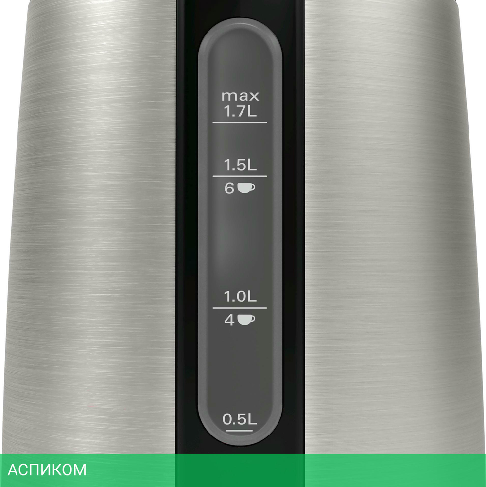 Электрочайник Bosch TWK3P420 нержавеющая сталь