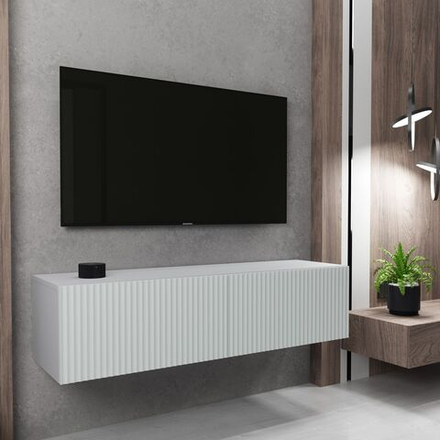 Тумба под телевизор "Без бренда", подвесная, фасад мдф