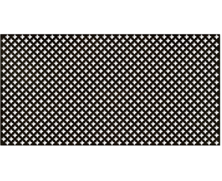 Панель декоративная перфорированная (без рамки) Готико, 1112*512, Венге