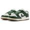 NIKE Dunk Кроссовки для скейтбординга Низкие Бело-зеленые Женские