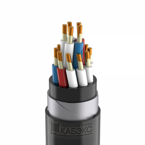 Кабель медный контрольный КВБбШвнг(A)-FRLS 14х1,5 ГОСТ