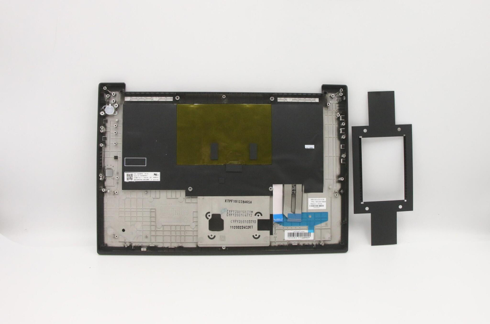 Верхняя панель с клавиатурой (топкейс) для ноутбука Lenovo ThinkPad X1 extreme. раскладка - русская, с подсветкой, черная (5M10W78905), оригинал