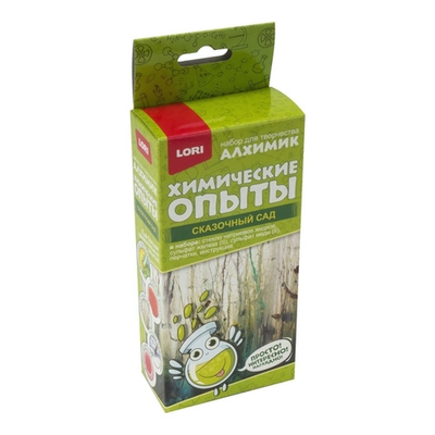 Химические опыты "Сказочный сад" (Lori)