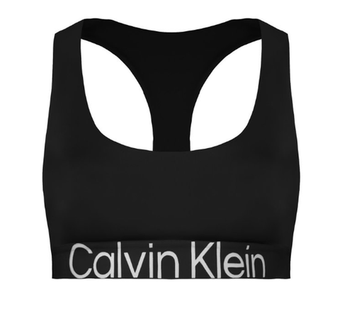 ТОП теннисный Calvin Klein Medium Support Sports Bra - черный