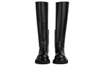 Bottega Veneta Bottega Venetta Knee High Lug Boot Black