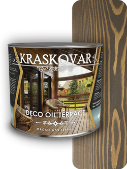 Масло для террас Kraskovar Deco Oil Terrace палисандр