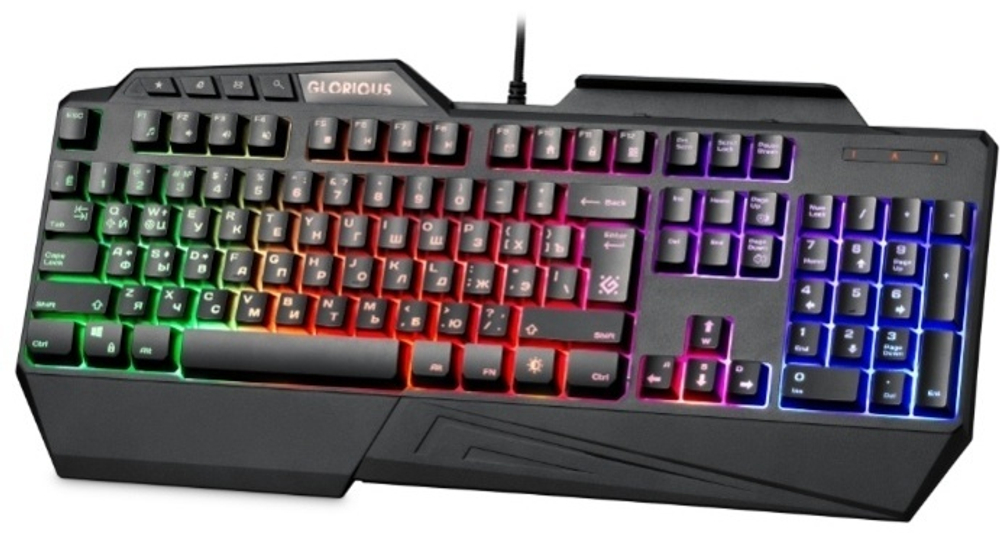 Клавиатура Defender Glorious GK-310L черный