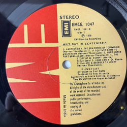 Винтажная виниловая пластинка LP Pussycat Wet Day In September (Индия 1978)