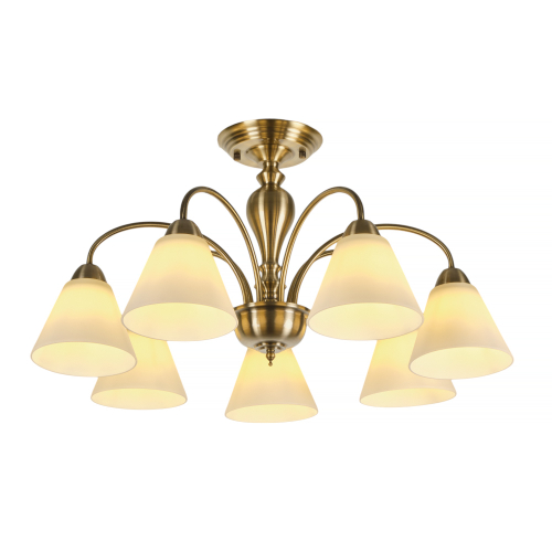 Потолочная люстра на штанге MyFar Anna MR1453-7C