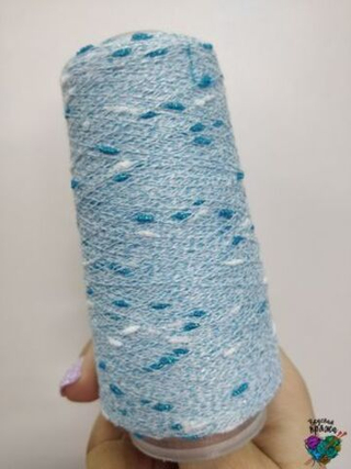 Голубой, АРТ. 21, УЗЕЛКОВЫЙ ЛЮРЕКС