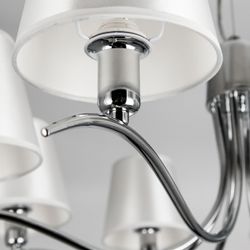 Citilux Эмма CL439181 Люстра подвесная с абажурами Хром