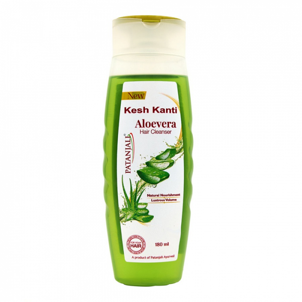 PATANJALI Kesh Kanti Aloevera Hair Cleanser Шампунь для волос Кеш Канти Алое Вера 180мл