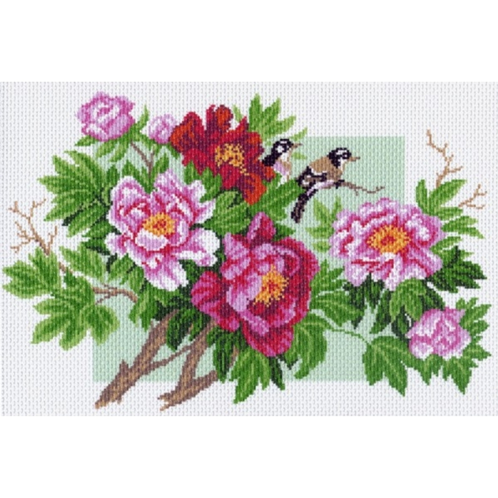 "Садовая элегия"-0847 канва с рисунком