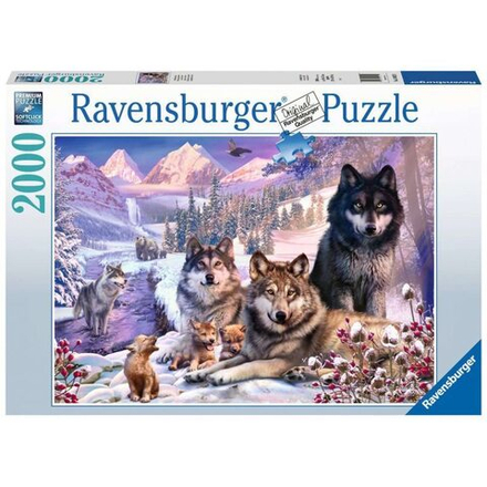 Ravensburger - Пазл Волки на снегу 2000 шт. 160129