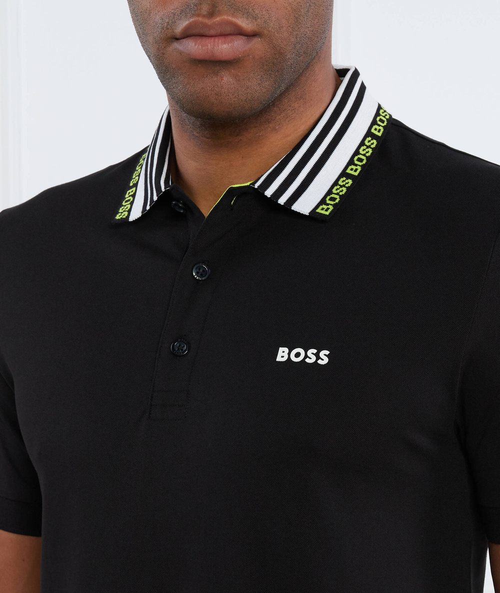 Поло BOSS GREEN - черный(50488270)
