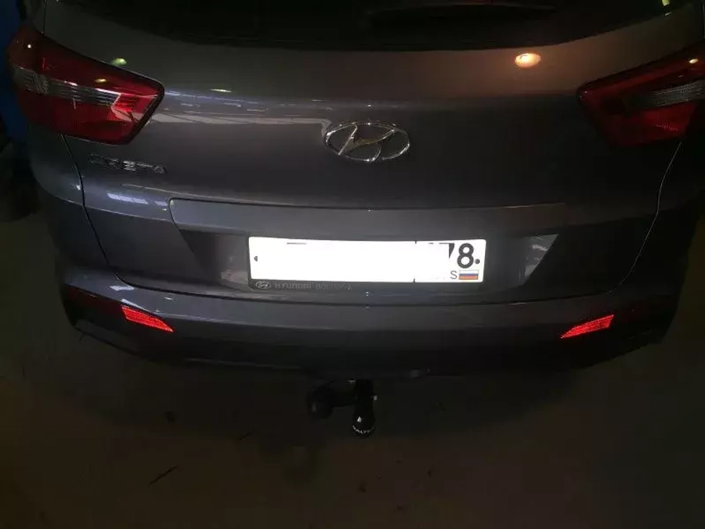 Фаркоп Балтекс для Hyundai Creta I (GS) 2015- (паспорт и сертификат в комплекте)(без электрики)арт.10320812