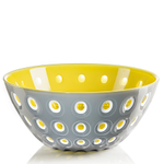 Салатник le murrine, D25 см, желто-серый