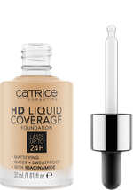 Тональная основа Catrice HD Liquid Coverage Foundation - 036 HAZELNUT BEIGE