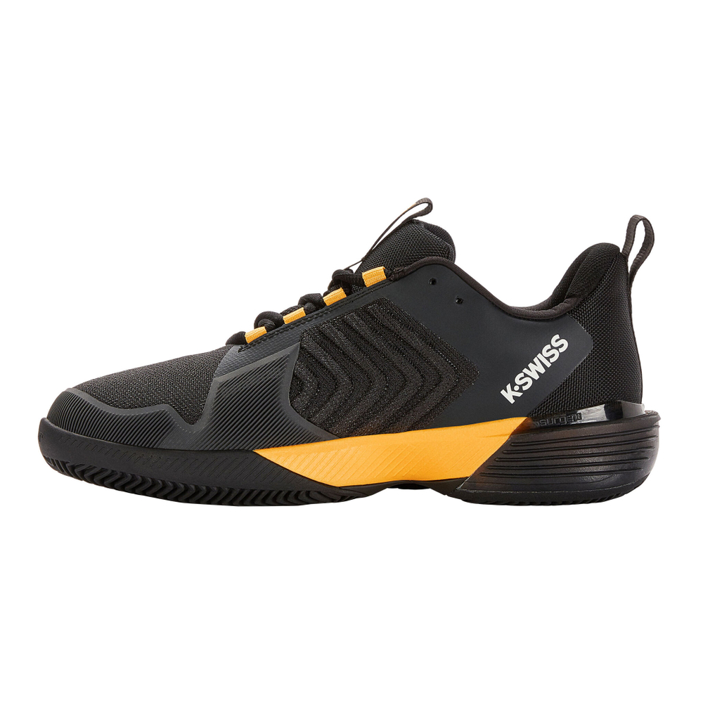 Мужские теннисные кроссовки K-Swiss Ultrashot 3 Clay Court Shoe Men - Black, Orange
