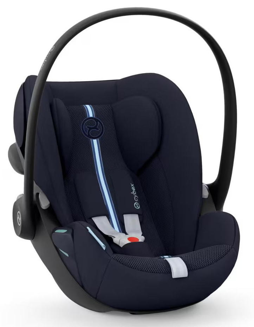 Коляска Cybex Priam IV Rosegold complete Cloud G Ocean Blue Plus Base G 3 в 1 Cozy Beige