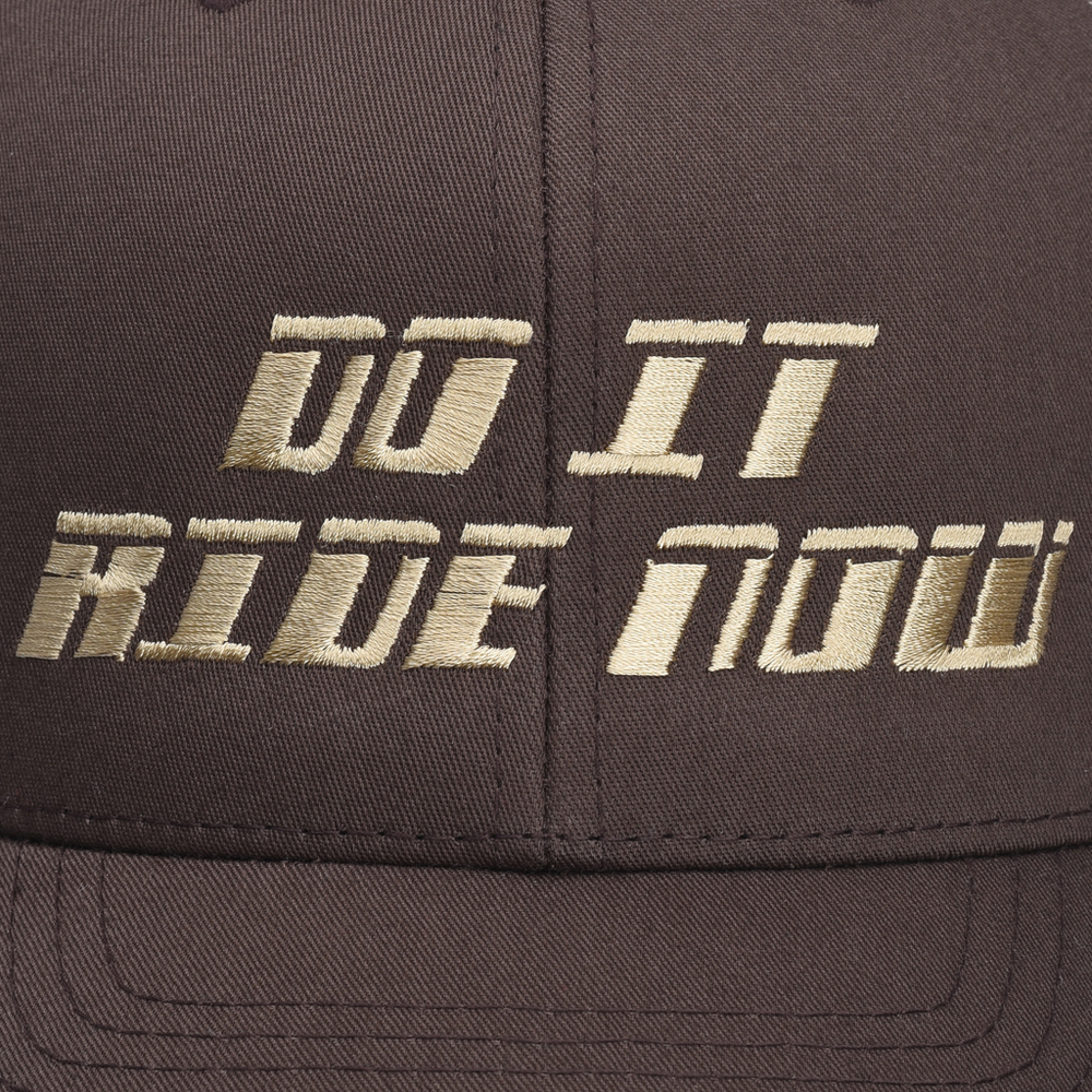 Кепка DO IT RIDE NOW, бежевый/коричневый