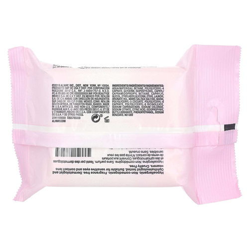 Almay, очищающие салфетки для снятия макияжа, мицеллярная, 25 салфеток