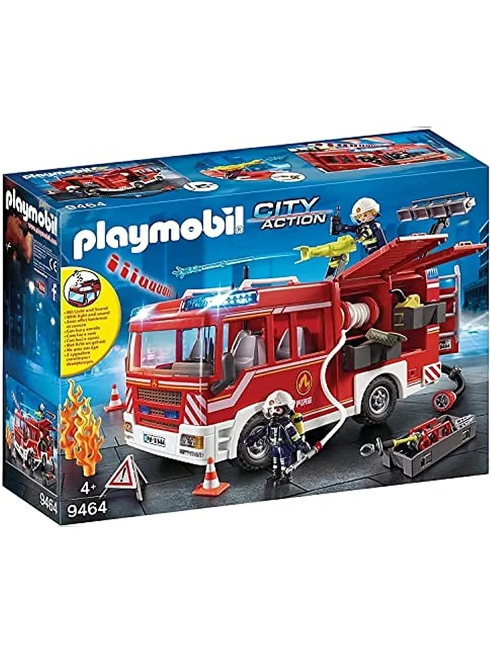 Набор Городская пожарная машина Playmobil 9464 свет, звук