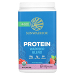 Sunwarrior, Warrior Blend Protein, протеиновая смесь, с ягодным вкусом, 750 г (1,65 фунта)
