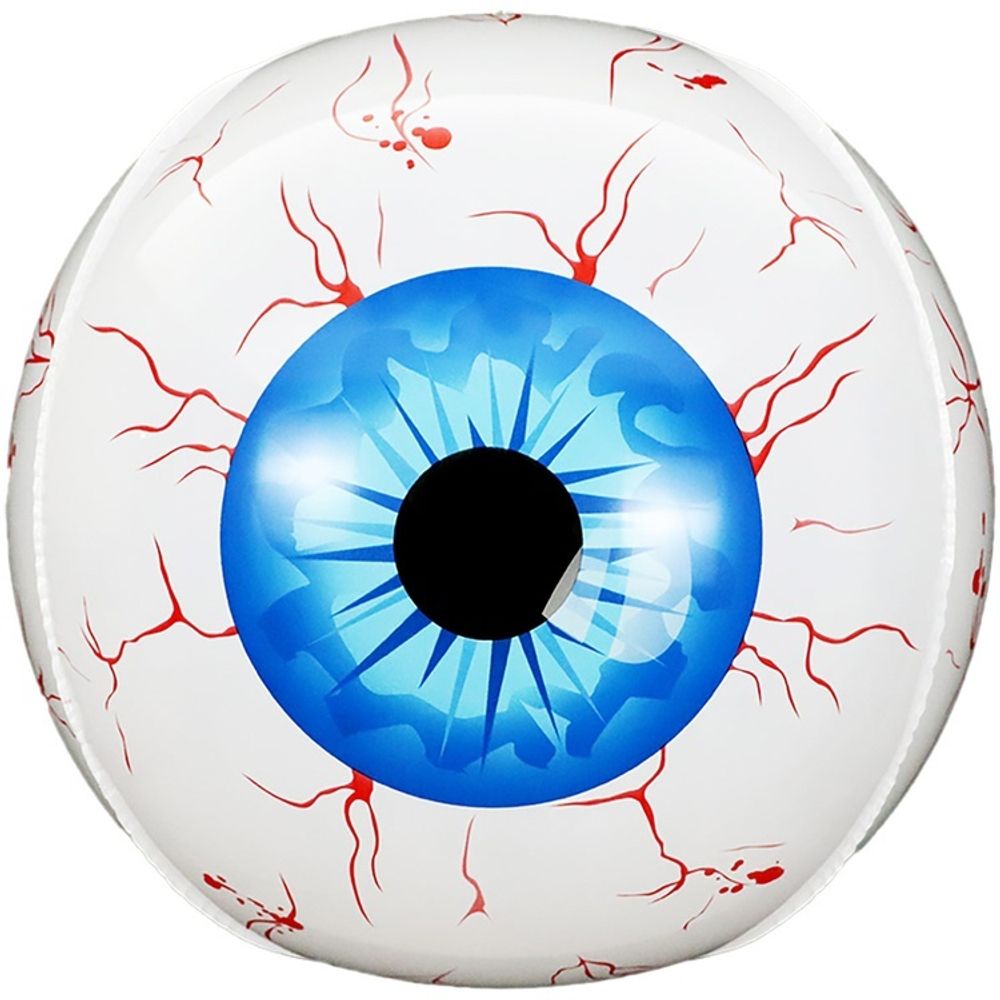 Шар 3D &quot;Halloween Глаз синий&quot; 56 см
