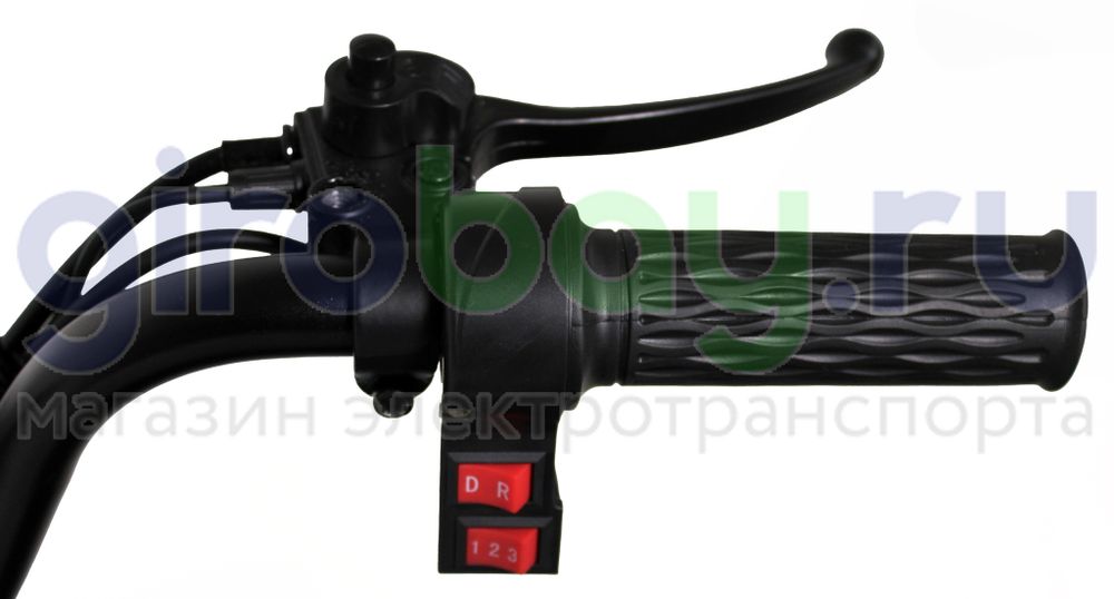 Электроскутер IKINGI SIBTRIKE 1000W (60V/23Ah) - Красный фото №10